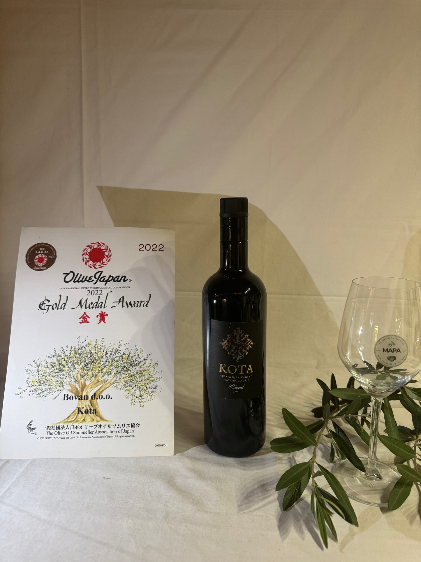 MASLINOVO ULJE KOTA BLEND 0,25l
