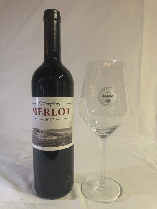 MERLOT vrhunsko vino 0,75l 2017g